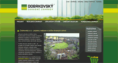 Desktop Screenshot of dobrkovsky.cz