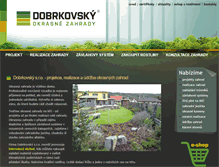 Tablet Screenshot of dobrkovsky.cz